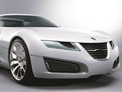 Na biolíh jezdí i futuristický koncept Saab Aero-X