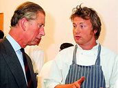 Jamie Oliver a princ Charles