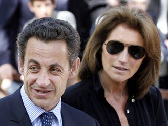 Nicolas Sarkozy s manelkou Cecili