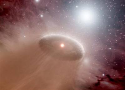 Obrázek protoplanetárního disku