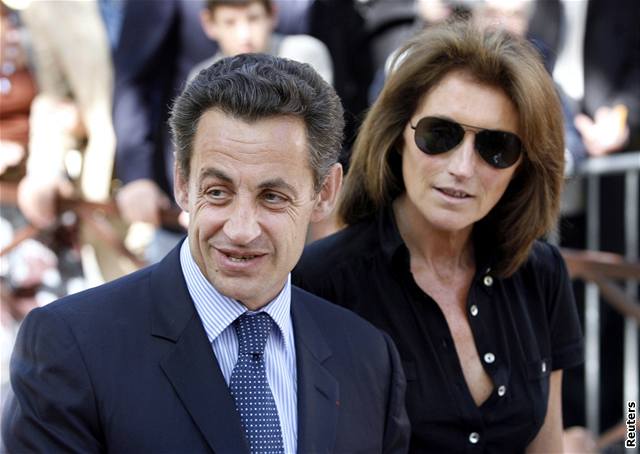 Nicolas Sarkozy s manelkou Cecilií