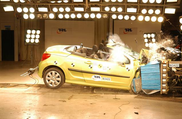 Crashtest Peugeot 207CC