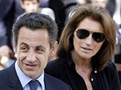Nicolas Sarkozy s manelkou Cecilií