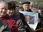 Rusko se louí s bývalým prezidentem Jelcinem