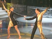 Iva Kubelková se svým tanením partnerem Jaroslavem Molnárem