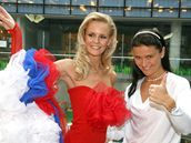 eská Miss 2007 Lucie Hadaová a Michaela Maláová