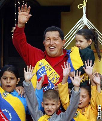 Prezident Hugo Chávez nechce odejít z ela zem