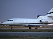 Soukromé letadlo, kterým Nicolas Sarkozy odletl odpoívat na Maltu