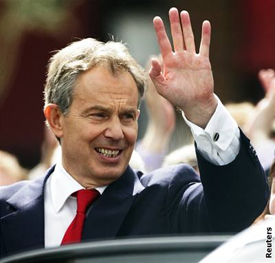 Bývalý britský premiér Tony Blair