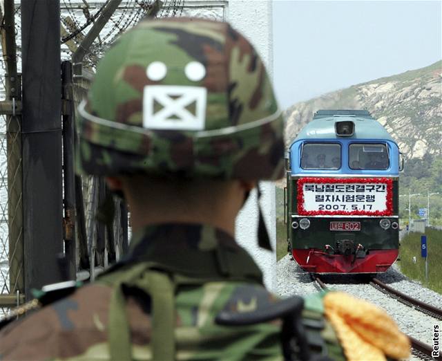 Jiní Korea doufá, e testovací jízda byla krokem ke zprovoznní stálého spojení.