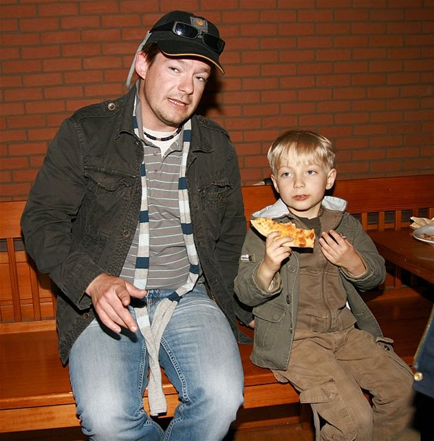 Herec a moderátor Ale Háma vzal na Pizzafest party syna Jáchyma