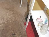 komora, kde matka Ond�eje dr�ela