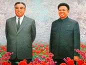 Vdcové Kim-Ir-Sen a Kim ong-Il 