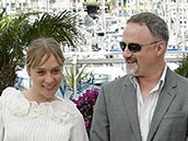 Cannes 2007 - Mark Ruffalo, Chloe Sevigny, David Fincher a Jake Gyllenhaal (film Zodiac)