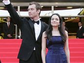 MFF Cannes - britský herec Jude Law a zpvaka a hereka Norah Jonesová