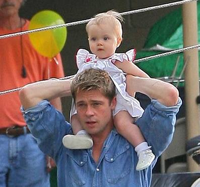 Brad Pitt s dcerou Shiloh Nouvel