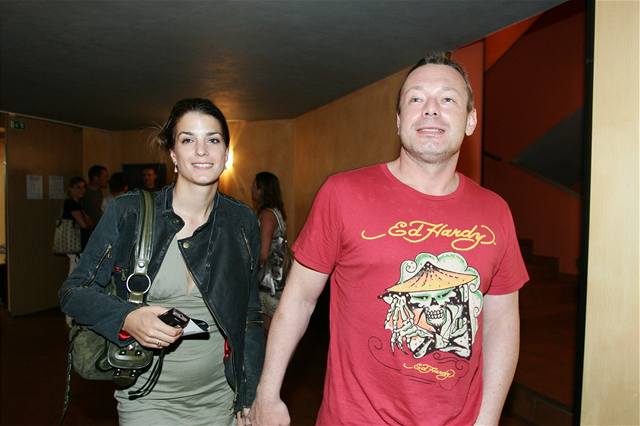 Eva Jasanovská s manelem Michalem Dvoákem