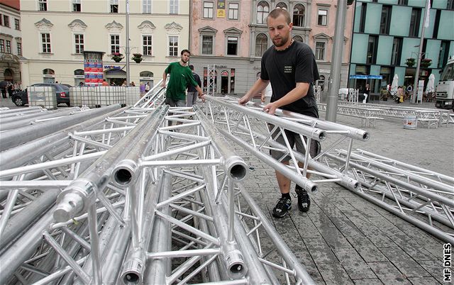 Brno se pipravuje na píjezd prezident