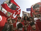 Turci demonstrovali v ernomoském Samsunu