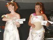 pehlídka bot znaky Crocs - thotné hereky Aa Geislerová a Alice Bendová