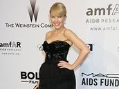 Australská zpvaka Kylie Minogue na benefiním veírku amfAR v Cannes