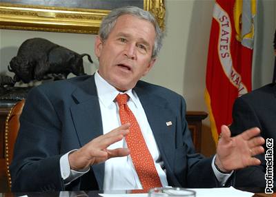 Omezení jako nutná bezpenostní opatení spojená s návtvou George Bushe v Praze by byla pijatelná, kdyby sem americký prezident pijel povznést eský národ.