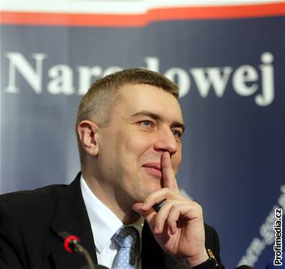 Polský ministr kolství Roman Giertych