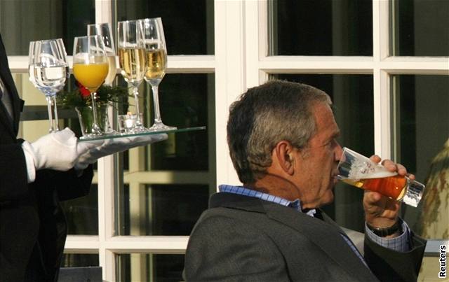 George W. Bush na summitu G8 v Heiligendammu