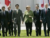 Lídi zemí G 8 bhem summitu v Heiligendammu