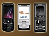 Nokia 6500 Classic, Slide a 8600 Luna