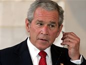 George Bush na Pra�ském hrad�