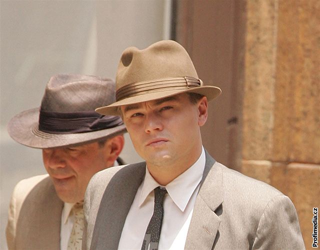 Natáení filmu Revolutionary Road - Leonardo DiCaprio