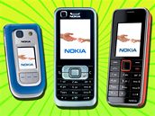 Nokia 6267, 6121 Classic a 3500 Classic