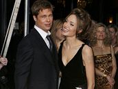 Angelina Jolie a Brad Pitt na premiée filmu "A Mighty Heart" 