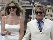 Rod Stewart s man�elkou Penny Lancasterovou 