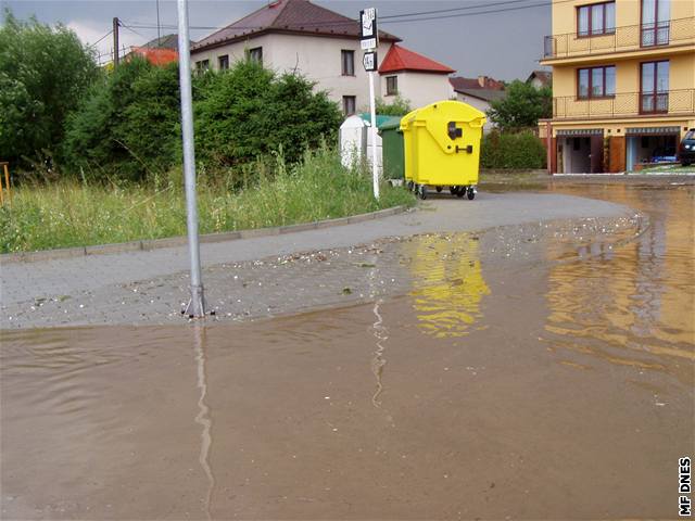 krupobití ve Strakonicích