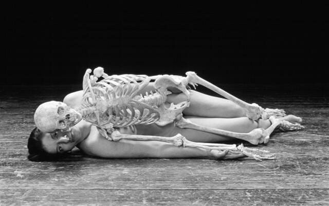 Marina Abramovic, Nude with Skeleton, 2002-2005