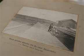 Prvn parn vlak pijel do Szavy v roce 1901