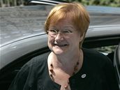 Finská prezidentka Tarja Halonenová