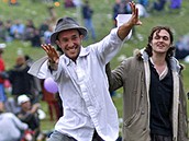 Glastonbury - fanouci ped festivalem