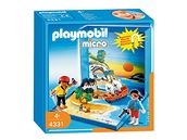 Zabavte dti, kdy prí - Stavebnice s piráty, Playmobil Micro, 314 K
