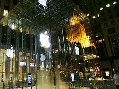 Apple store na Pt Avenue v New Yorku