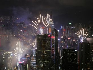 Oslavy deseti let nvratu Hongkongu pod nskou sprvu