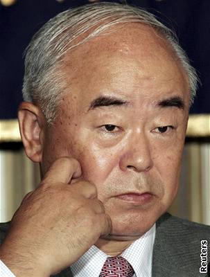 Japonský ministr obrany Fumio Kjuma 