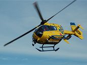 Vrtulník dopravil mladého pacienta do nemocnice. Ilustraní foto