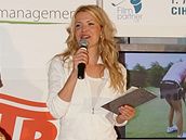 Jana �tefánková v golfovém resortu Astoria v Cihelnách u Karlových Var�