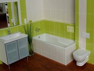 Modern koupelna v panelku