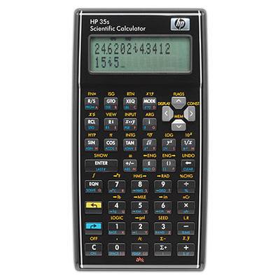 Retromodel kalkulačky HP 35s