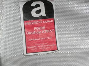 Bezpečná likvidace azbestové zátěže