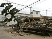 Zemtesení v Japonsku